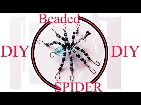 [DIY] Beautiful Beaded SPIDER *step by step