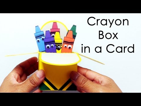 [DIY Kit] Crayon Box in a Card