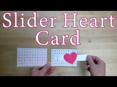 [Tutorial + Template] *FREE* Slider Heart Card