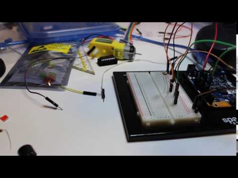 Arduino laser tripwire