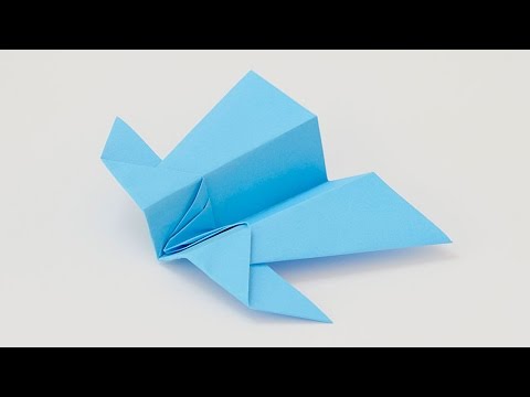 Best Paper Plane Series: How to fold the Original Super Looper Ninja Paper Airplane