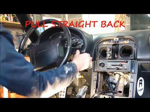 COMPLETE AND DE-MYSTIFIED REMOVAL OF A NA MIATA INSTRUMENT CLUSTER AND HOOD