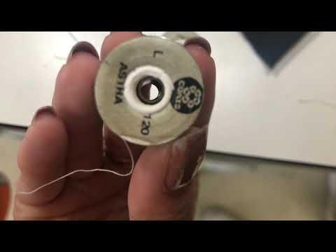 Changing the Bobbin on a Brother 6-Needle Embroidery Machine