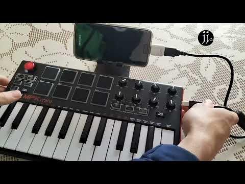 Conectar teclado MIDI a smartphone // Connecting a MIDI controller to a smartphone