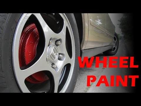 DIY: Two Tone Wheel Painting