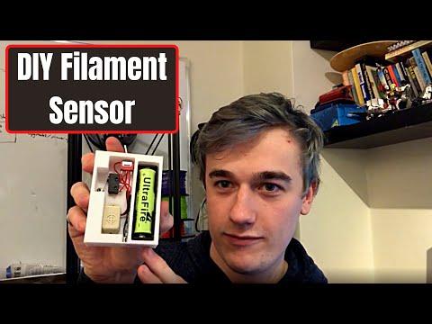 DIY Filament Sensor For 3D printing!!