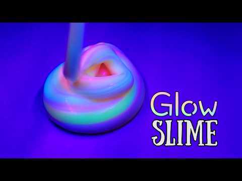 DIY Glow in the Dark Slime using Tulip Dimensional Glow Paint