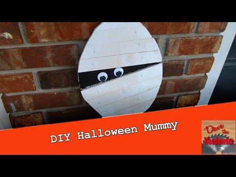 DIY Halloween Mummy