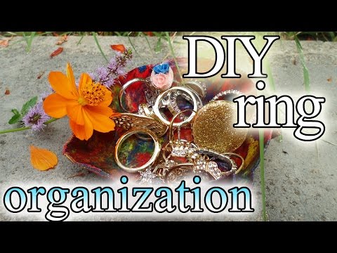 DIY Jewelry - Ring Tray with Polymer Clay or Fimo (with tutorial)