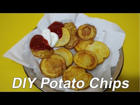 DIY Potato Chips Skin - Amazing DIY Potato Snack