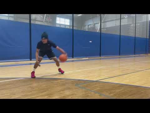 Dribbling to switch hands