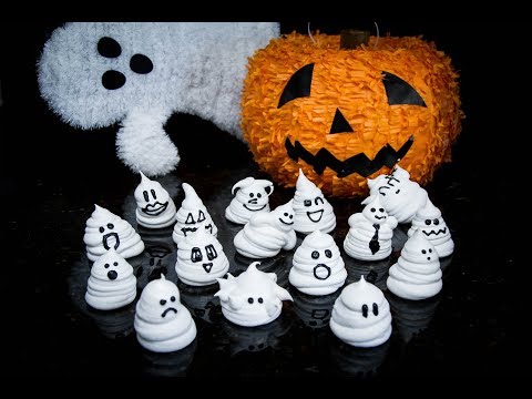 Elise's Eats - Ep 122: Ghost Meringues (Halloween Special)