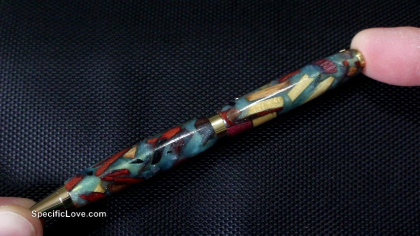 Epoxy Resin Scrap Wood Pen-036.BMP