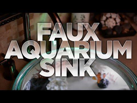 FAUX AQUARIUM SINK