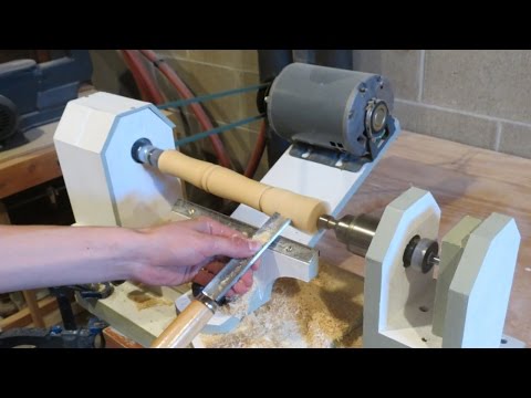 Homemade Lathe Pt. 3 - painting and finishing