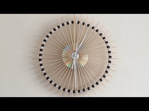 How To Make A Lolly Stick Clock!