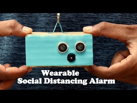 How To Make ARDUINO Social Distancing ALARM | DIY New ARDUINO NANO project