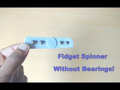 How To Make Fidget Spinner Without Bearings at Home