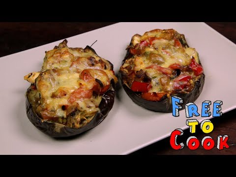 How to Cook Stuffed Roasted Eggplant