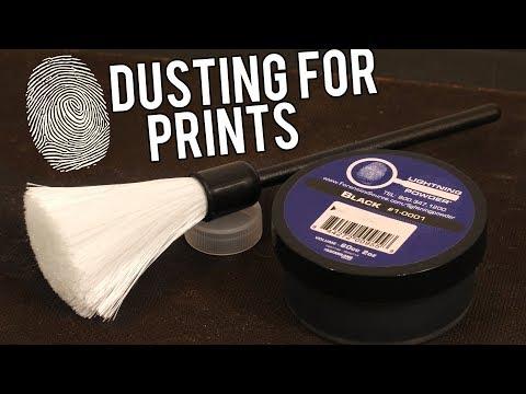 How to Lift Fingerprints: Dusting For Prints