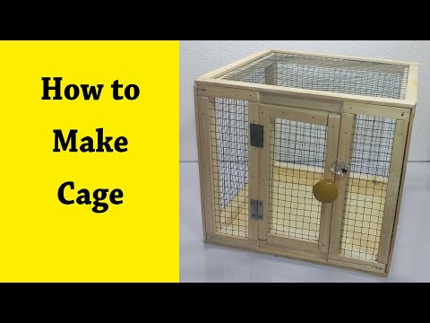 How to Make Amazing Cage for Bird - Amazing Cage for Parrot