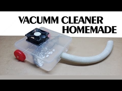 How to Make a Vacuum Cleaner - Homemade Vacuum cleaner