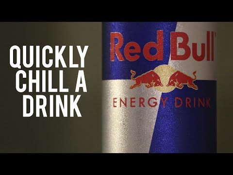 How to Quickly Chill a Drink in 2 Minutes