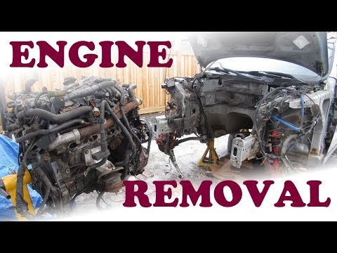 How to Remove a Car Engine