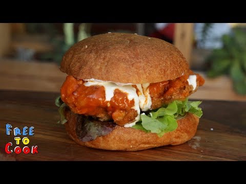 How to cook a Buffalo Fried Chicken Sandwich