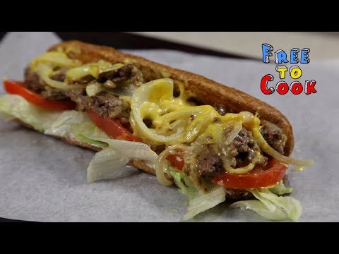 How to cook a Chopped Cheese Sandwich