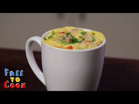 How to cook an Omelette in a Mug