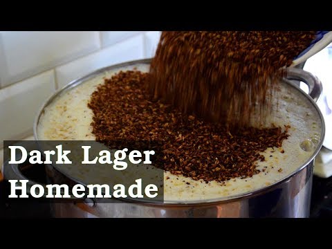 How to make a good home beer in dark lager style - easy and tasty