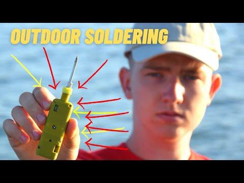 How to make a wireless SOLDERNG IRON