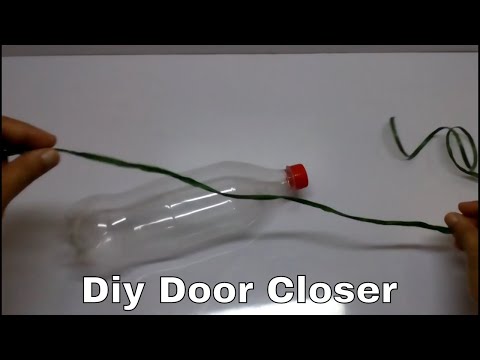 How to make bottle door closer - homemade tutorial - Simple and Easy