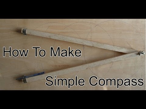 How to make simple compass in 5 minutes