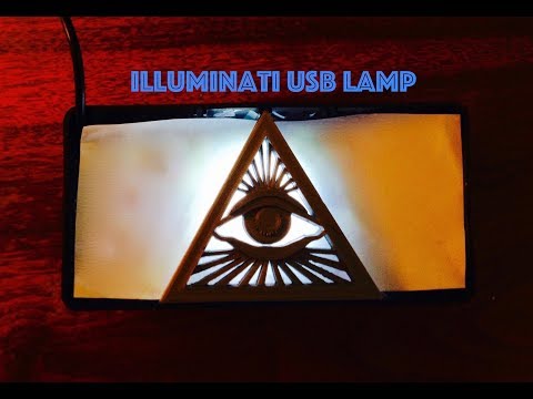 Illuminati-Themed USB Lamp!