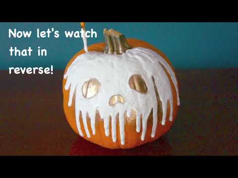 Instructable - Dripping Skull Pumpkin