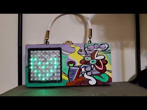 LED Matrix purse