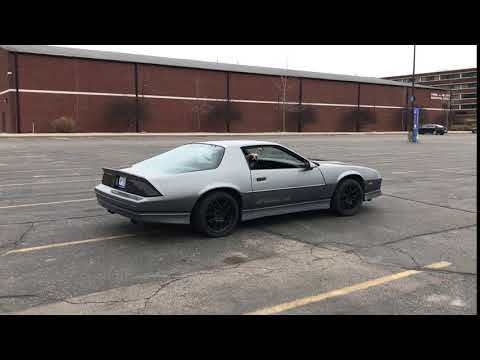 Launch of a 1988 Chevy Camaro IROC-Z.