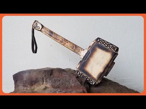 Marvel-ous DIY: Mjolnir Wood Mallet