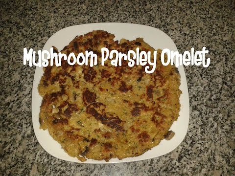 Mushroom Parsley Omelet recipe