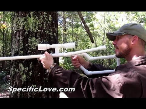 PVC Marshmallow Gun Sniper Rifle