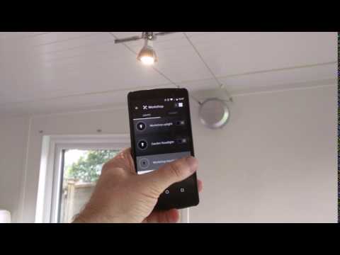 Philips Hue controlling low voltage track lighting