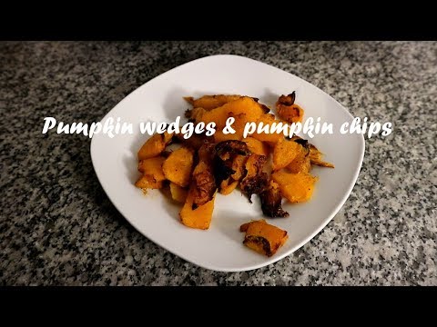 Pumpkin wedges &amp;amp; pumpkin chips recipe