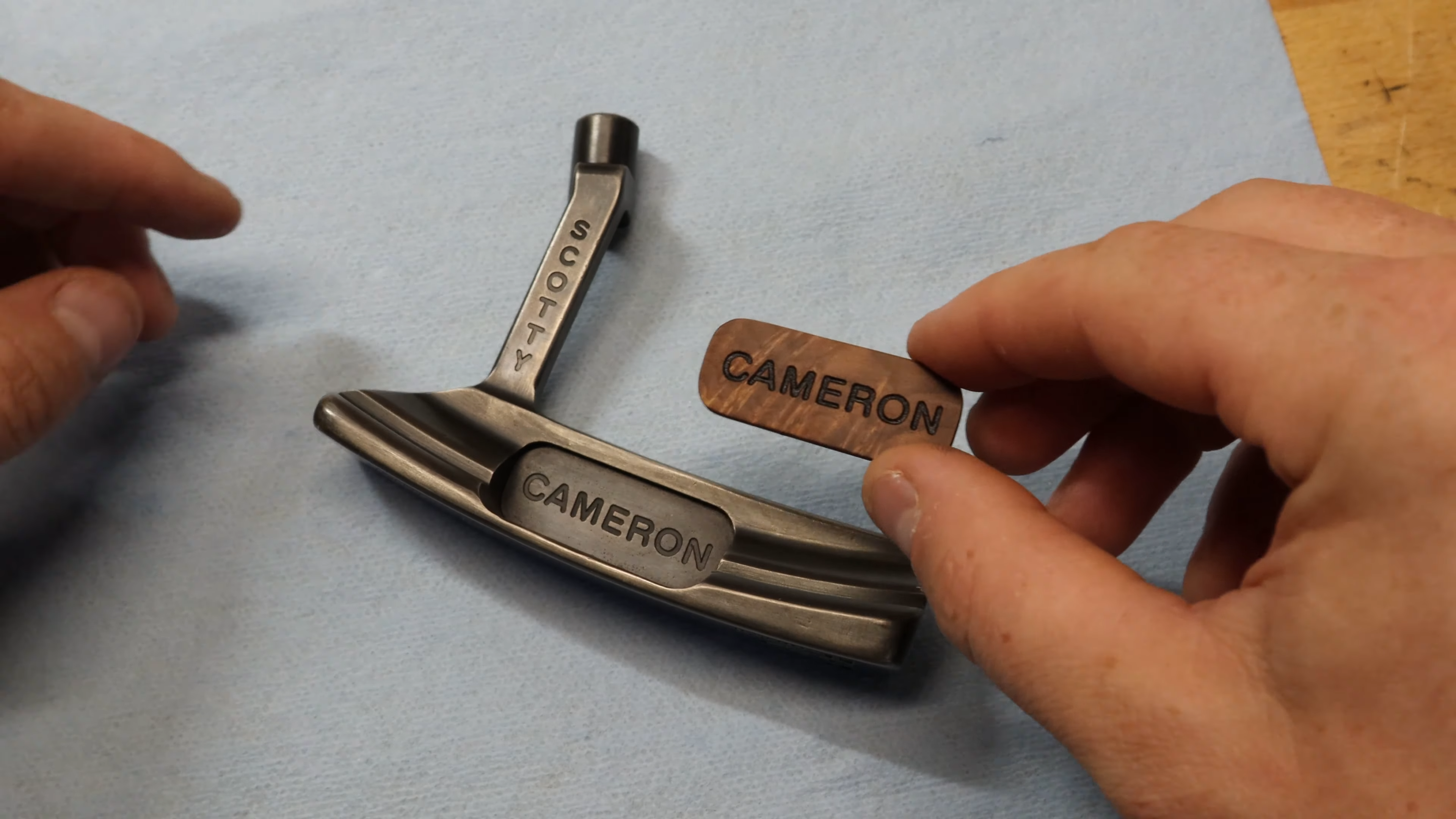 Restoration of a Scotty Cameron Putter - DIY 11-57 screenshot.png