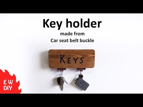 Seat belt buckle KEY Holder