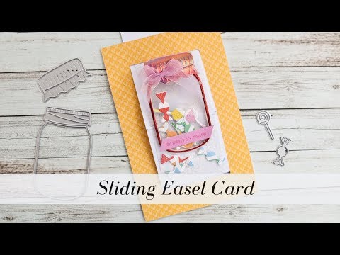 Sliding easel card tutorial