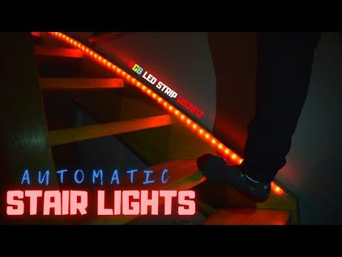 Stair Lights - DIY, RGB, Automatic