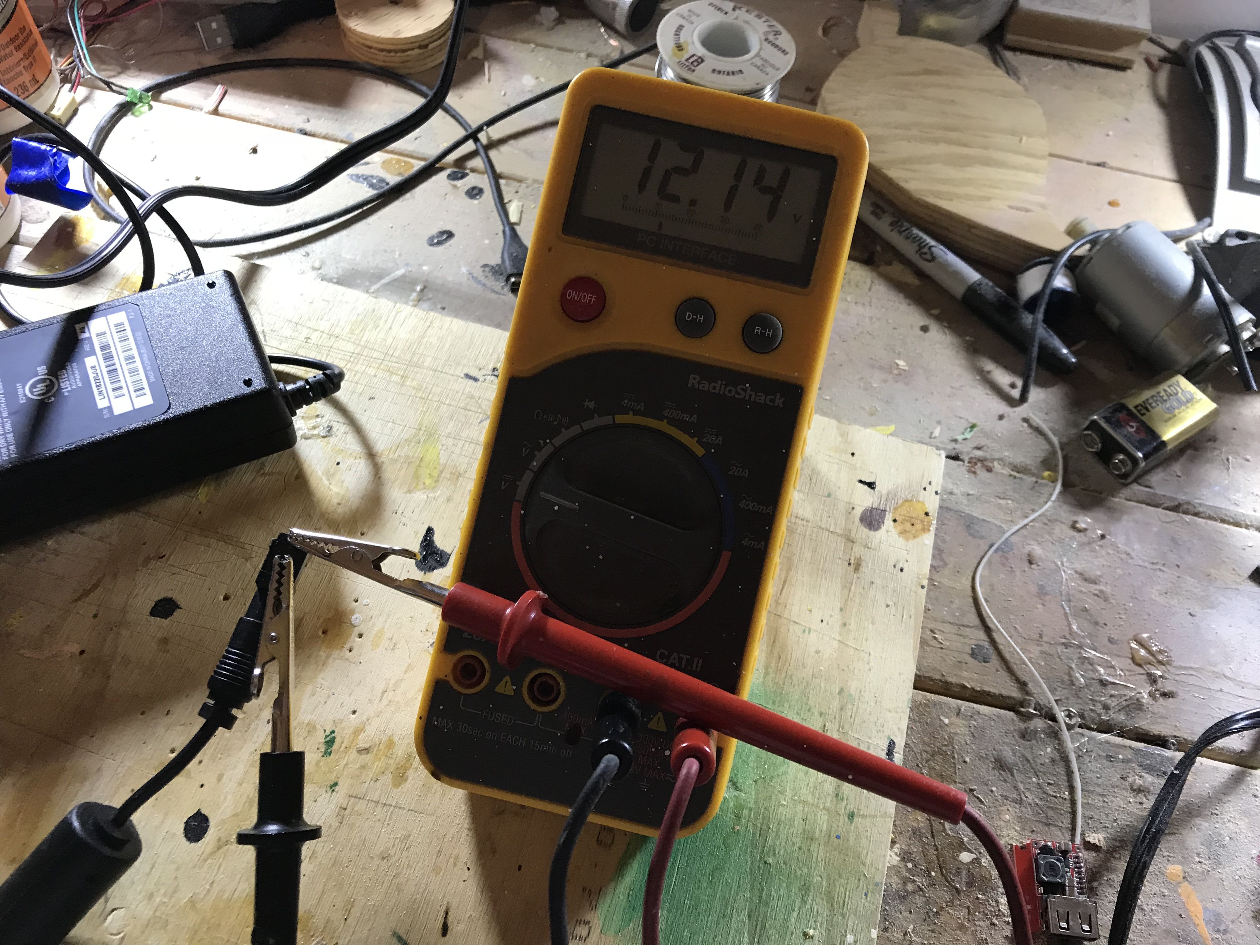 Step 15a - testing the power supply.JPG