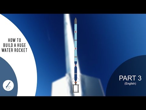 Tutorial: How to build a huge water rocket [3/5] - Pressure test and assembly